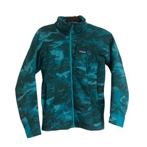 Patagonia Nanoair Camo Blue Jacket